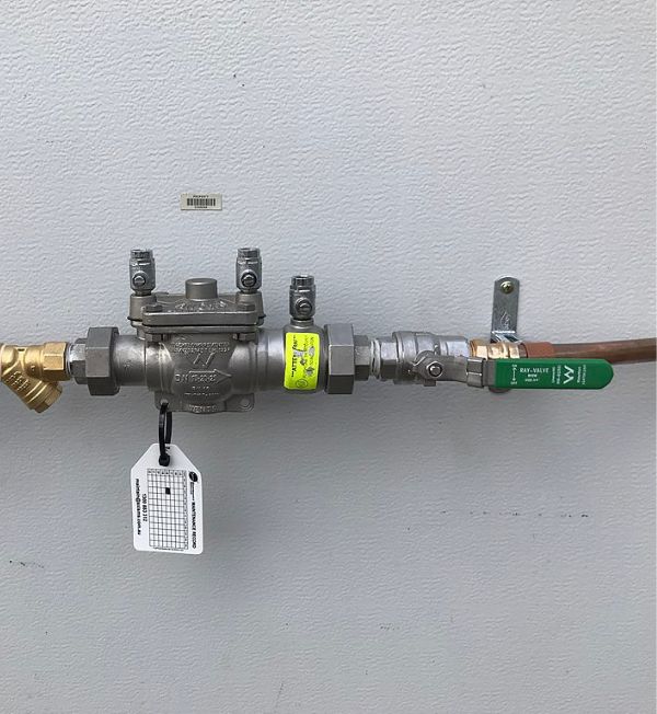 Backflow testing and Maintenance